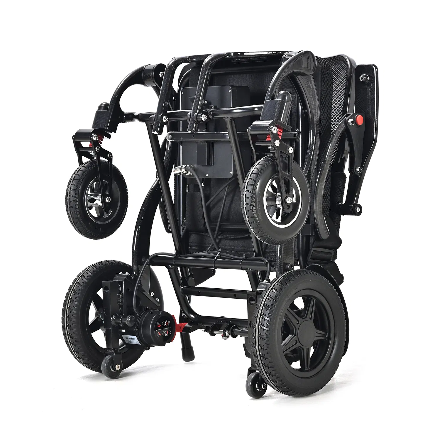 Lightweight Foldable Wheelchair with Custom Parts for Enhanced Outdoor Mobility