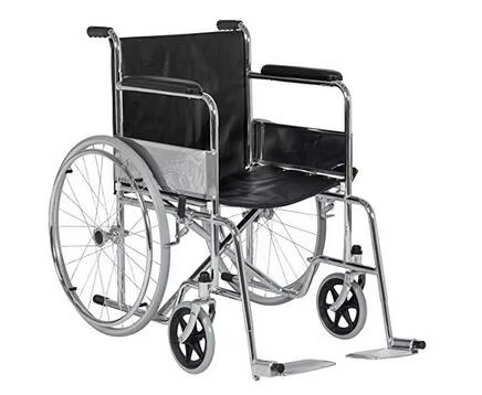 Custom Logo Accept Lightweight Aluminum Folding Wheelchair for Seniors