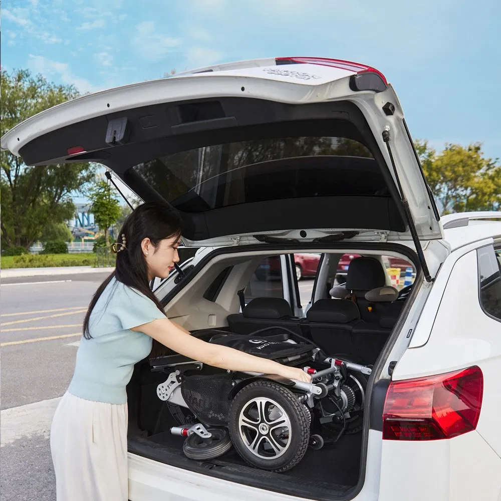 Sillas De Ruedas Electrical Lightweight Folding Electric Sport Powered Wheelchair Wheel Chair for Patient