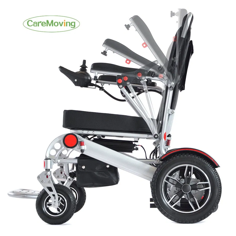 China Supplier Disabled Folding Power Wheel Chair Adult Aluminum Lightweight Electric Wheelchair