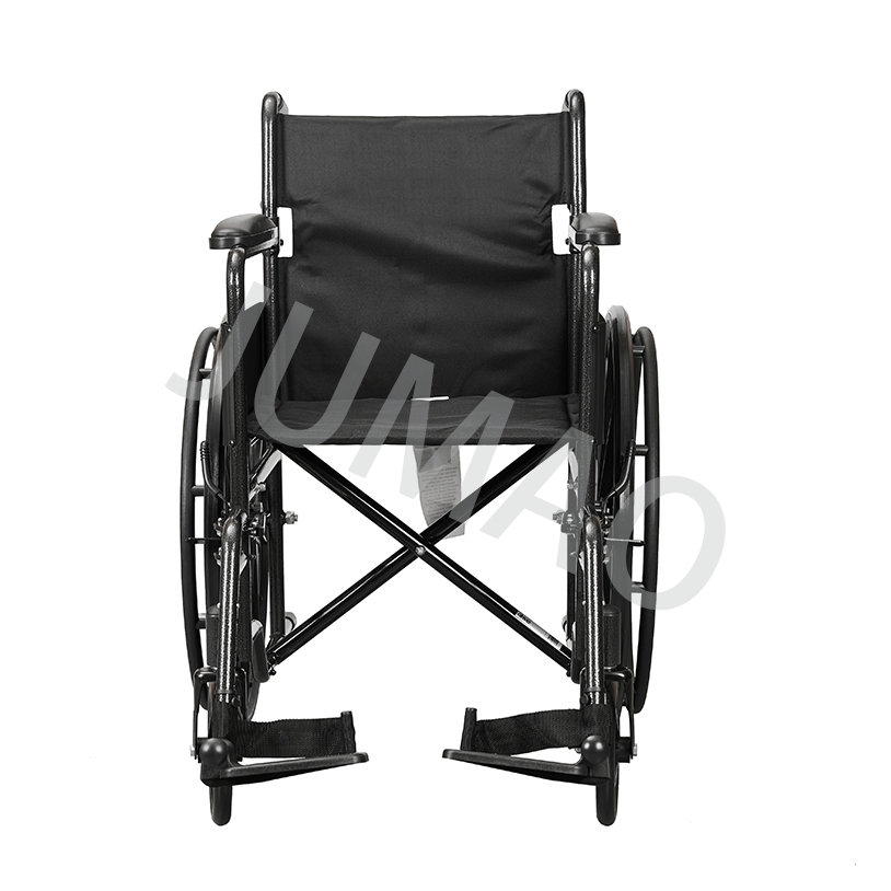 K1 Manual Wheelchair for Bariatric Users with Sturdy 24'' Rear Wheels