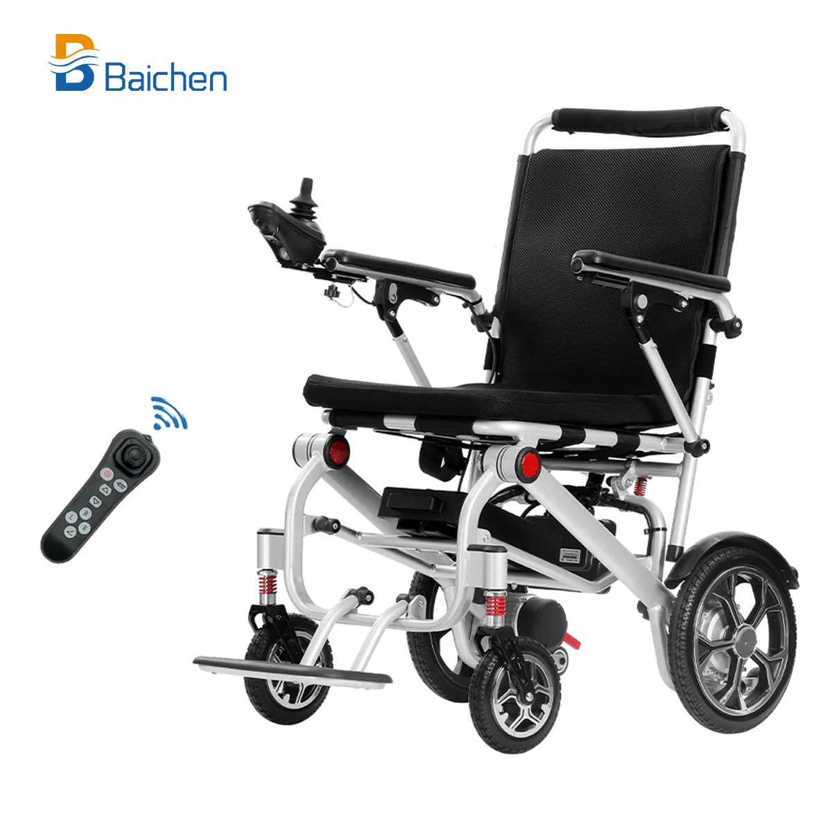Cheap Price CE Approved Aluminum Alloy Outdoor Portable Lightweight Power Folding Electric Wheelchair