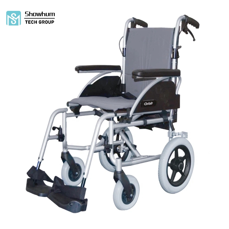 Suitable for Elderly People for Outdoor and Home Use Sport Wheelchair Aluminum Alloy Folding Manual Wheelchair
