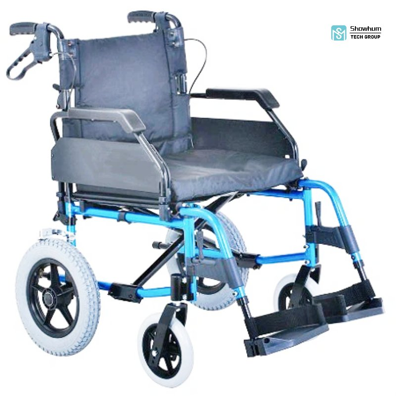 Suitable for Elderly People for Outdoor and Home Use Sport Wheelchair Aluminum Alloy Folding Manual Wheelchair