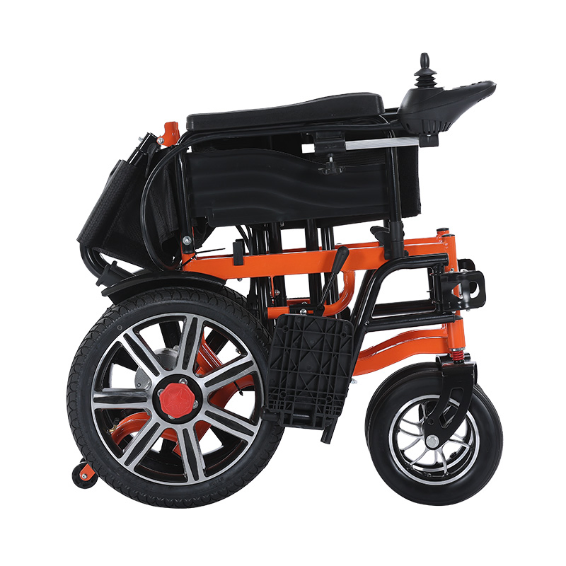 Personalized Folding Electric Wheelchair Ergonomic Design Indoor &amp; Outdoor Mobility