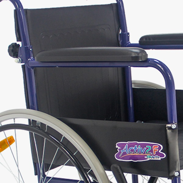 High Quality Foldable Manual Medical Fixed Wheelchair for The Disabled Elderly