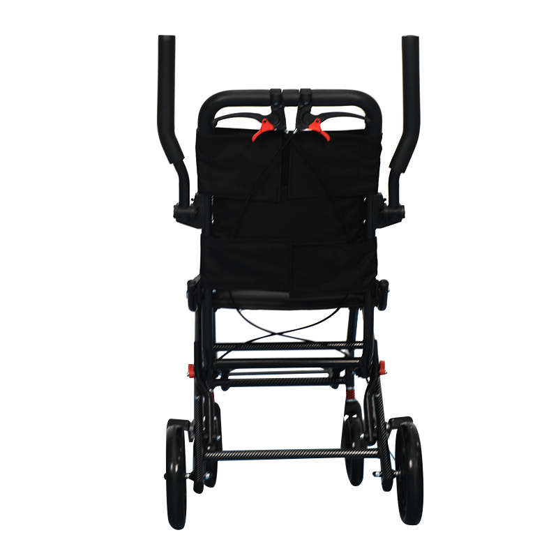 Manual Foldable Transport Wheelchair Adults Rehabilitation Therapy Supplies