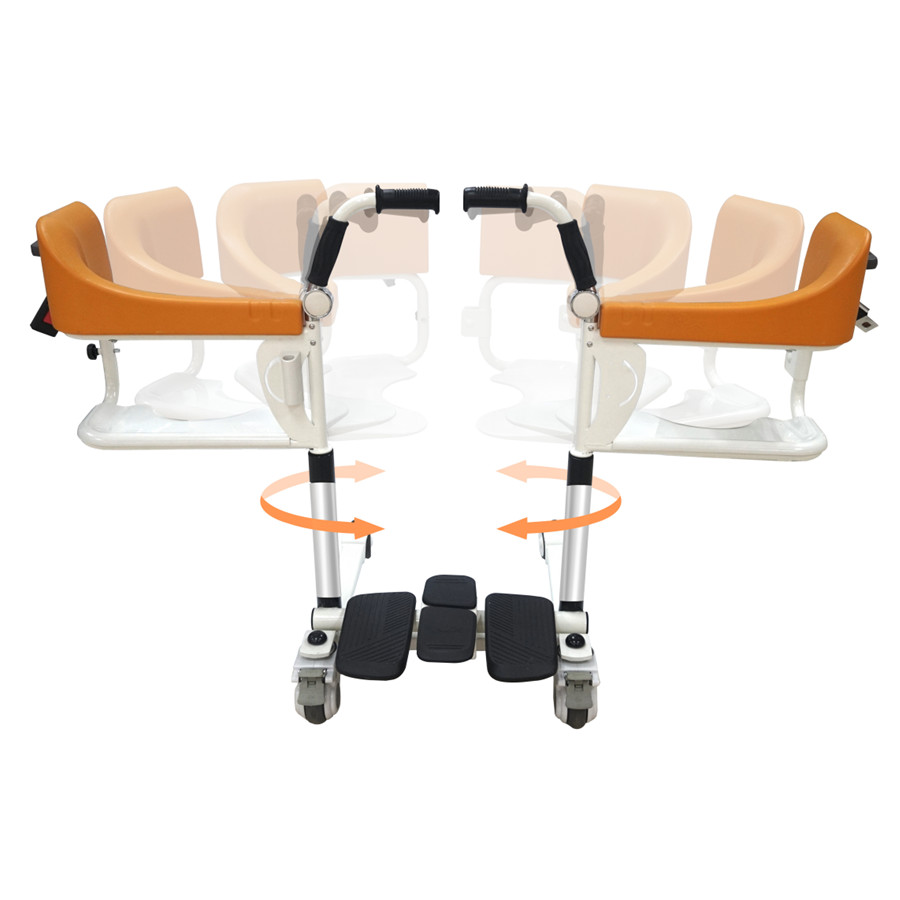 Handicapped Bathroom Electric Patient Transfer Lift Toilet Chair Wheelchair Commode Bedridden Elderly Care Artifact Paralyzed Hydraulic Move