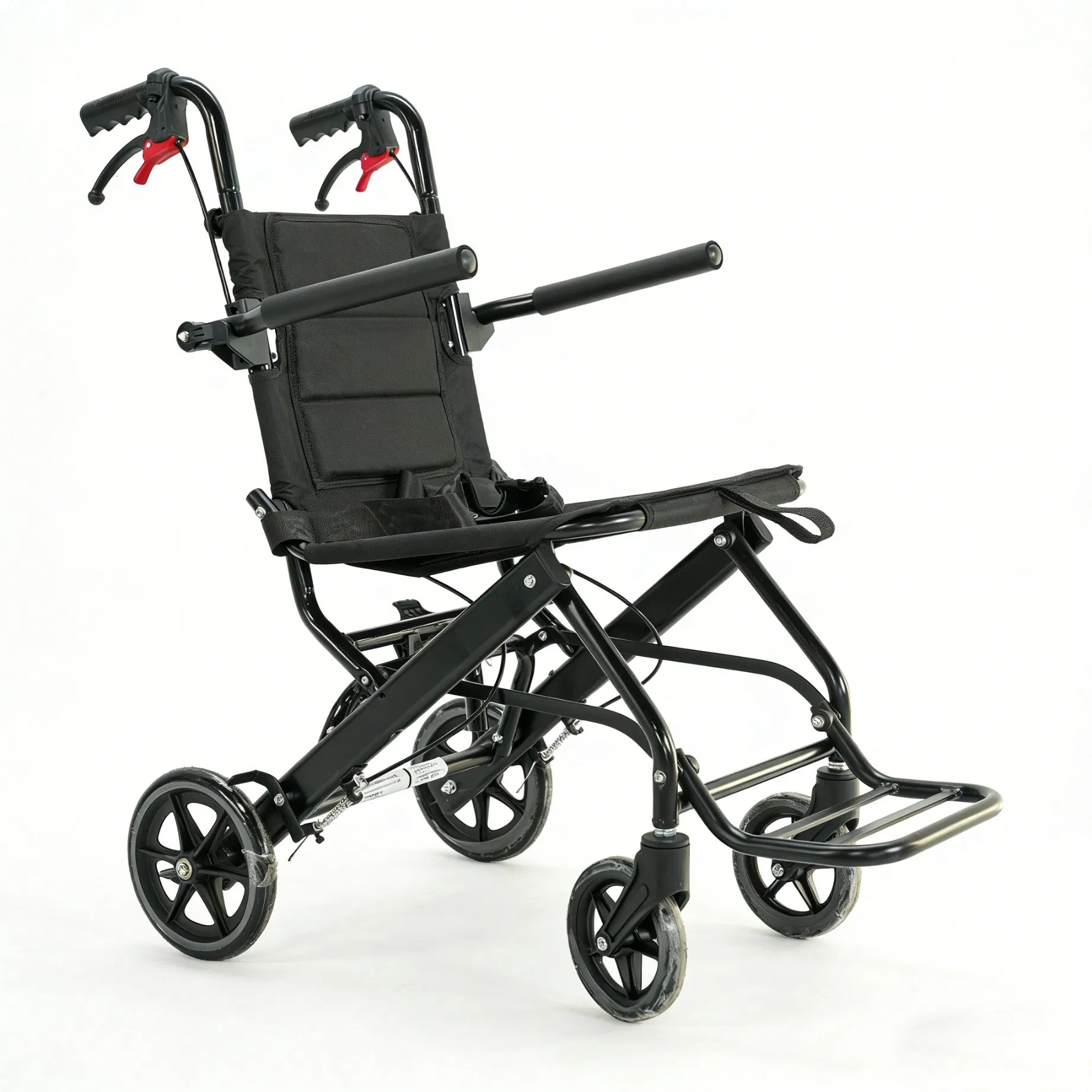 Aluminum Frame Best Travel Wheelchair for Adults Load up to 110kg