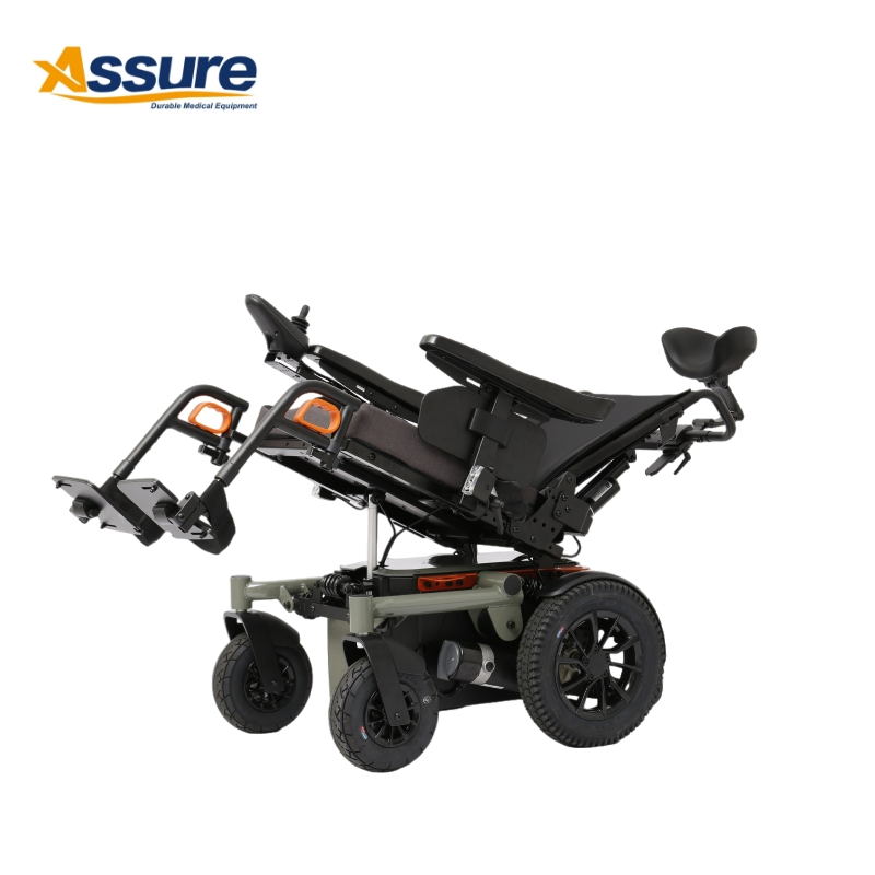 2026 New Designed out Door Motor Electric Power Lightweight Portable Wheelchair