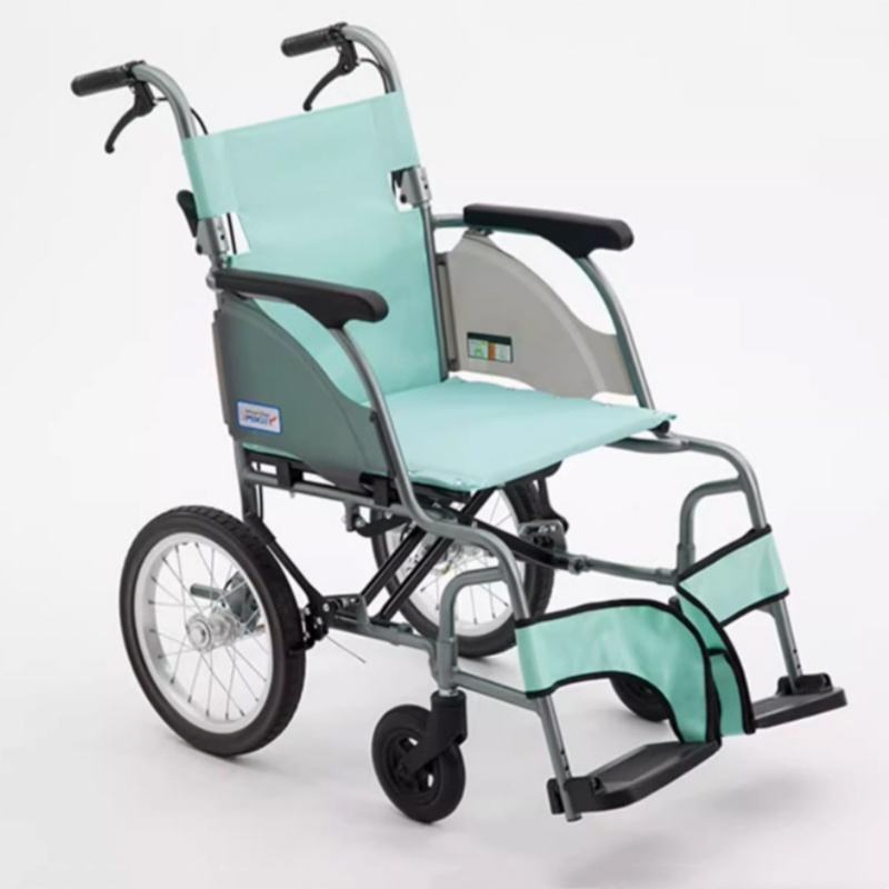 Manual Wheelchair for Elderly Portable and Foldable for Easy Outdoor Use