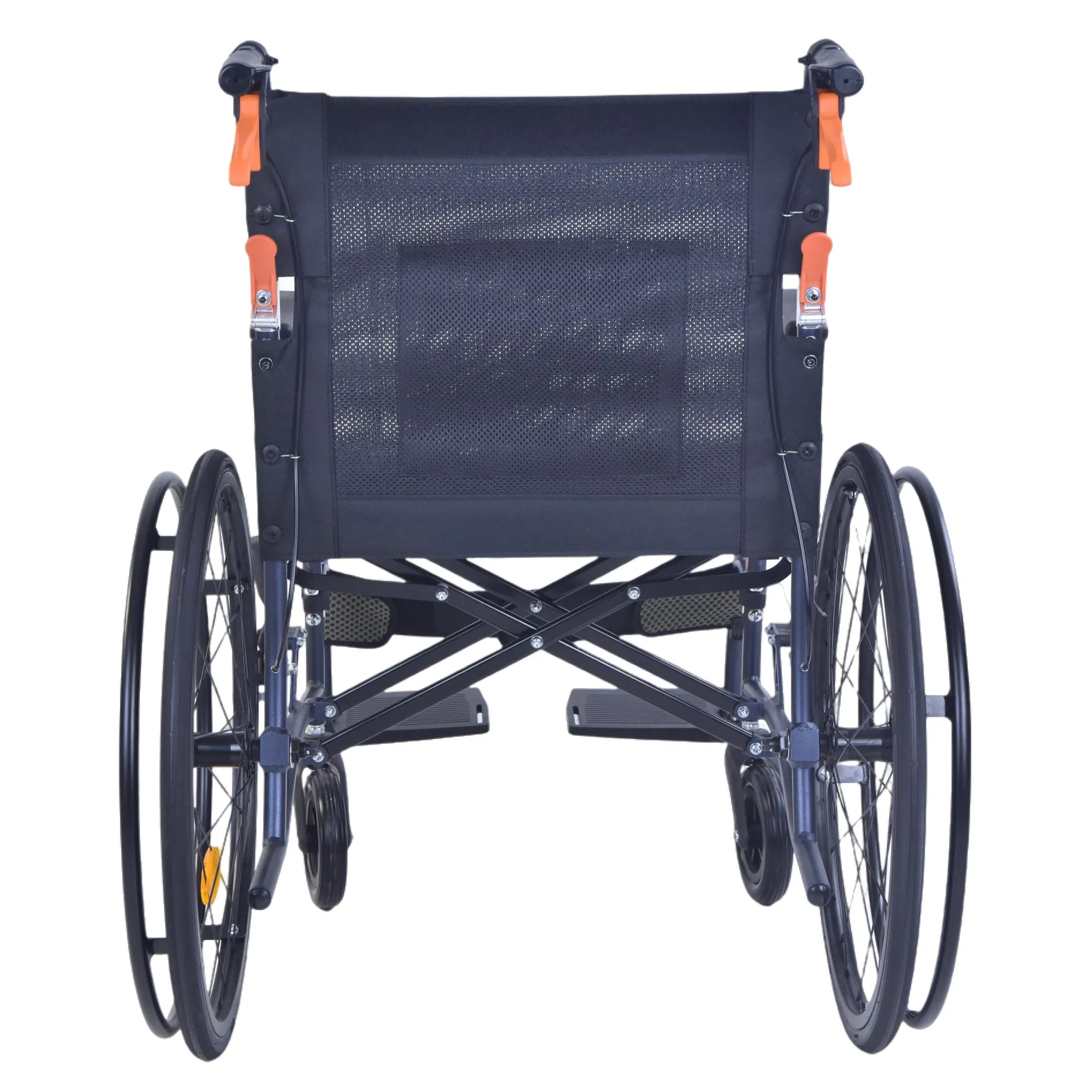 Yiv100-20A3 Advanced Locking Brake Manual Fold Wheelchair for Outpatient Department Use