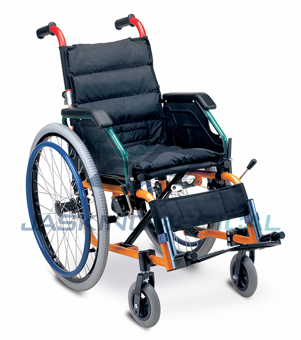 Hot Sale Ce Marked Assisted Pediatric Wheelchair (JX-890LA-35)