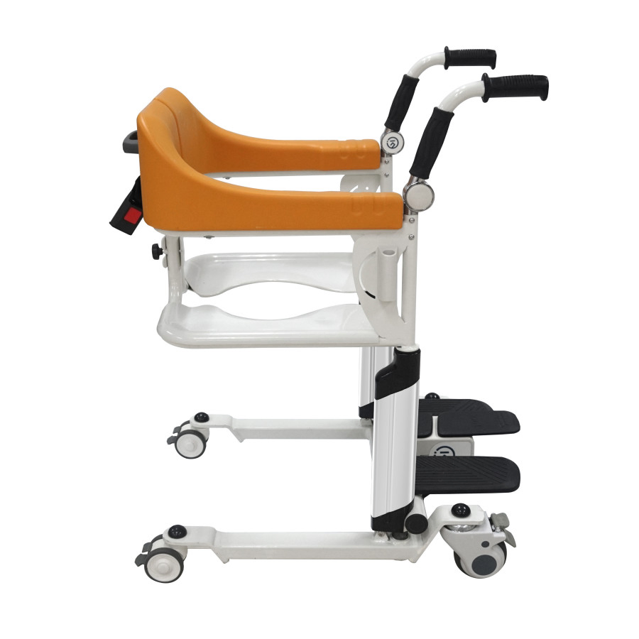 Handicapped Bathroom Electric Patient Transfer Lift Toilet Chair Wheelchair Commode Bedridden Elderly Care Artifact Paralyzed Hydraulic Move