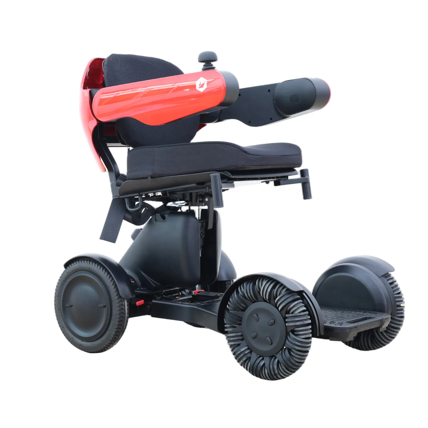 Strong Solid Durable Compact Electric Wheelchair for Outdoor Use