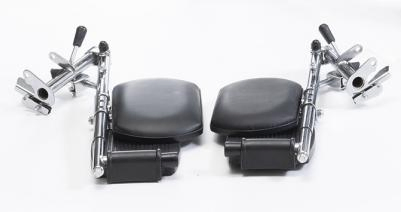 Heavy Duty Chromed Steel Bariatric Manual Wheelchair for Adult Self Propelled Foldable Flip-up Armrest Hospital Home Outdoor Use