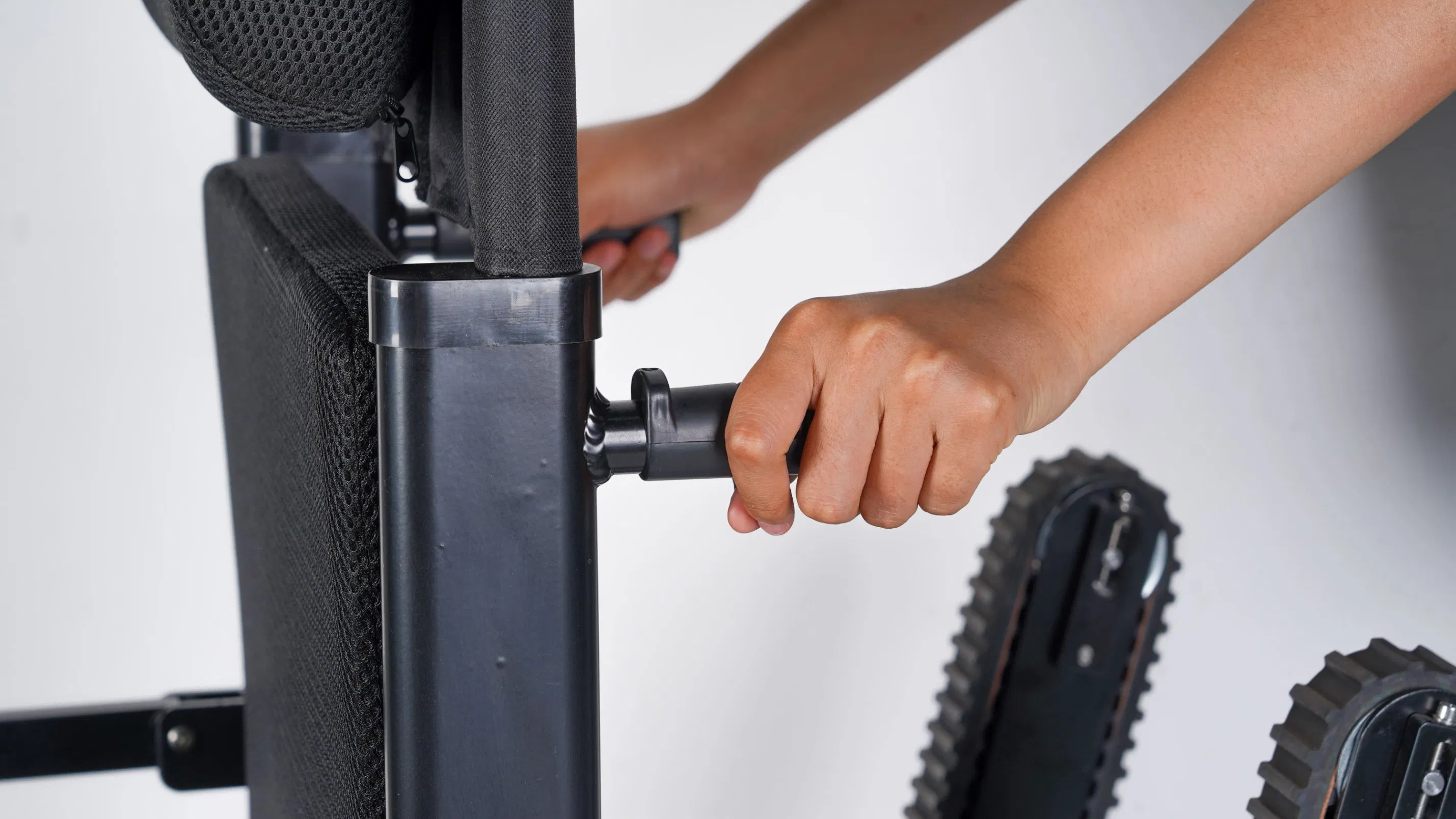 Tracked Electric Stair Climbing Wheelchair for Seniors and Disabled Use