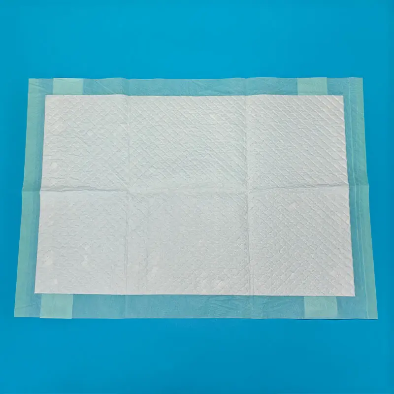 OEM CCUPP1 Four Corner Positioning Training Pads with Spunbond Top Layer PE Back Sheet Pet Pad Supplier, Suppliers