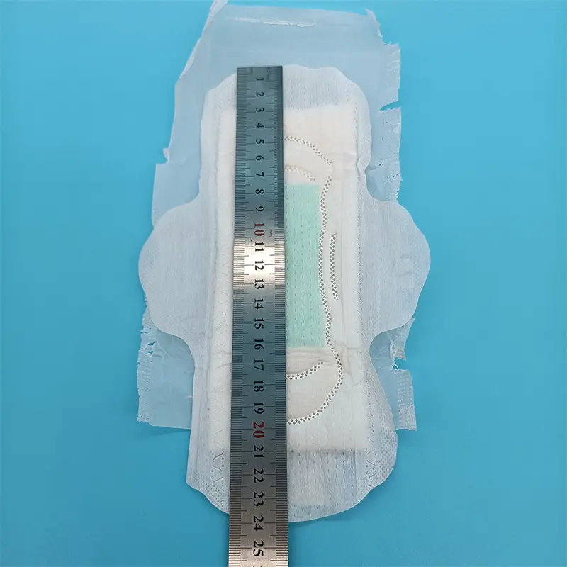 OEM CCSNM1 Customizable Sanitary Towel Functional Chip PE Backfilm Hot-air Nonwoven Topsheet Supplier, Suppliers
