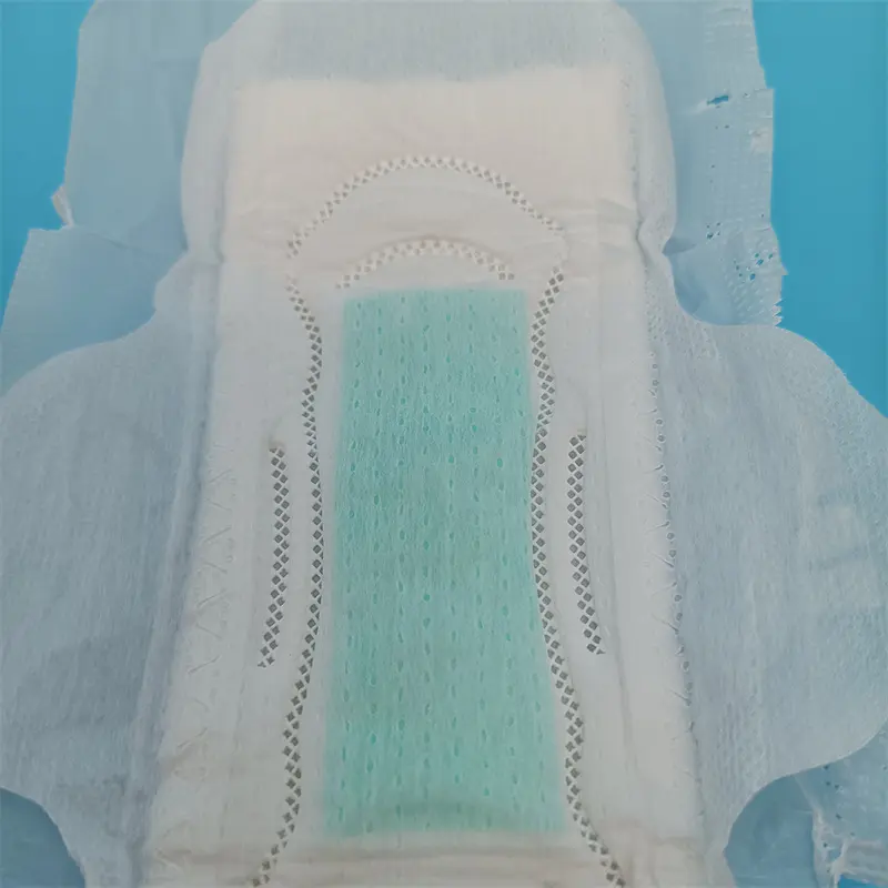 OEM CCSNM1 Customizable Sanitary Towel Functional Chip PE Backfilm Hot-air Nonwoven Topsheet Supplier, Suppliers
