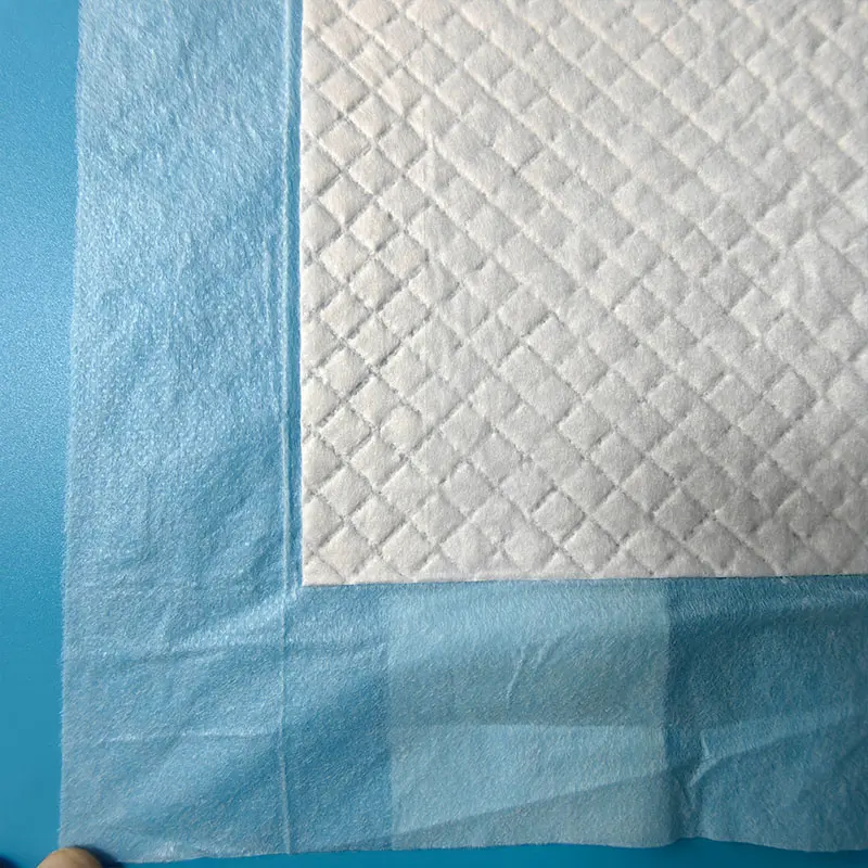 OEM CCNPP1 Disposable Bed Pads with Spunbond Nonwovens Top Sheet Four-corner Positioning Manufacturers, Factories