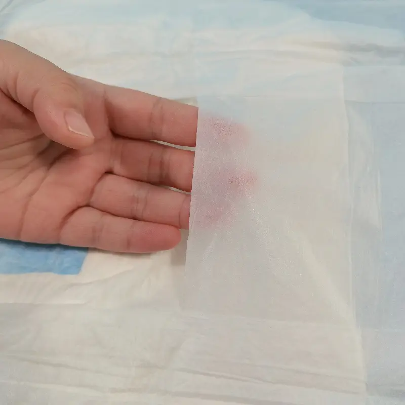 OEM CCADF12 Adult Diaper Clothlike Backfilm with Back Leakage Gurad ADL Suppliers, Factories