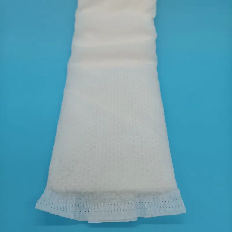 OEM CCMPZ 330mm Disposable Pregnancy Pad Hot-air Nonwoven Topsheet with Back Sticker Suppliers, Factories