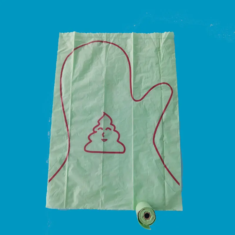 Custom CCPPB1 Dog Trash Bag Degradable Corn Starch Cleaning Poop Bag Manufacturer, Manufacturers