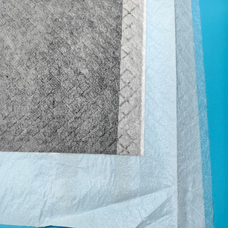OEM CCUPB Spunbond Top Layer PE Back Sheet Training Pads with Carbon Paper Manufacturer, Supplier