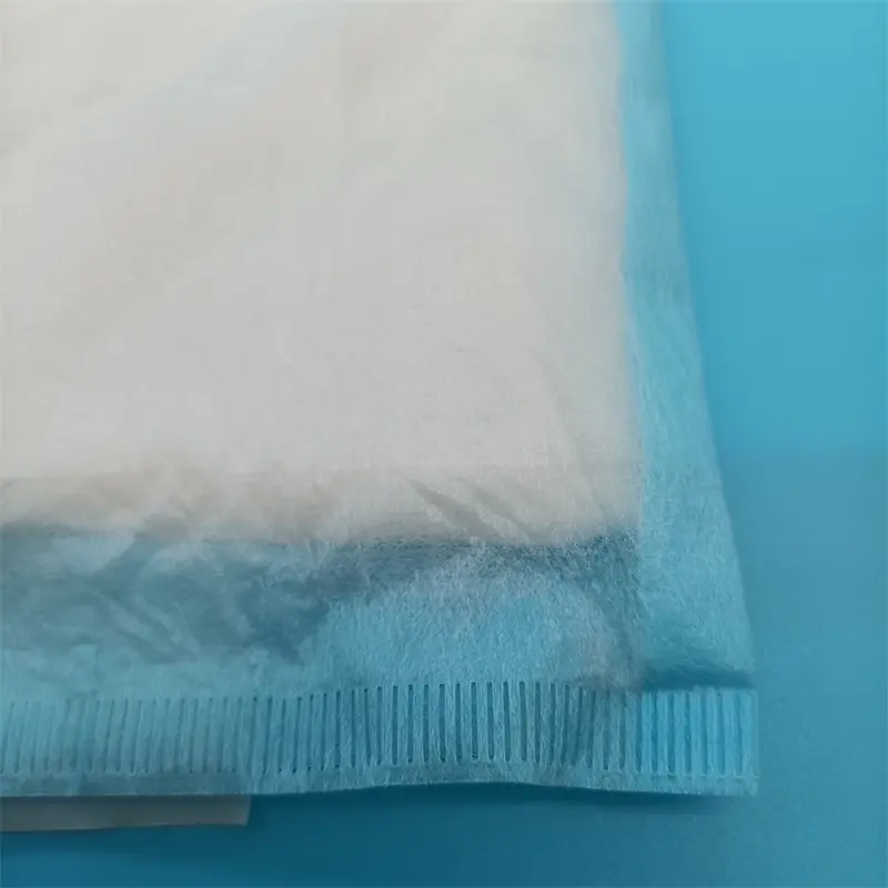 OEM CCMPZ 410mm Hot-air Nonwoven Topsheet Backfilm Maternity Pad with Back Sticker Manufacturer, Manufacturers