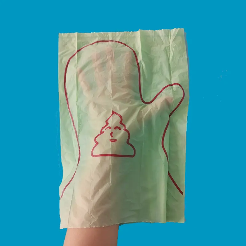 Custom CCPPB1 Dog Trash Bag Degradable Corn Starch Cleaning Poop Bag Manufacturer, Manufacturers