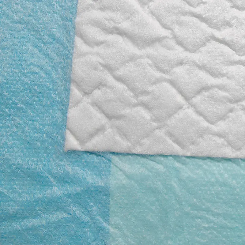 OEM CCUPP1 Four Corner Positioning Training Pads with Spunbond Top Layer PE Back Sheet Pet Pad Supplier, Suppliers