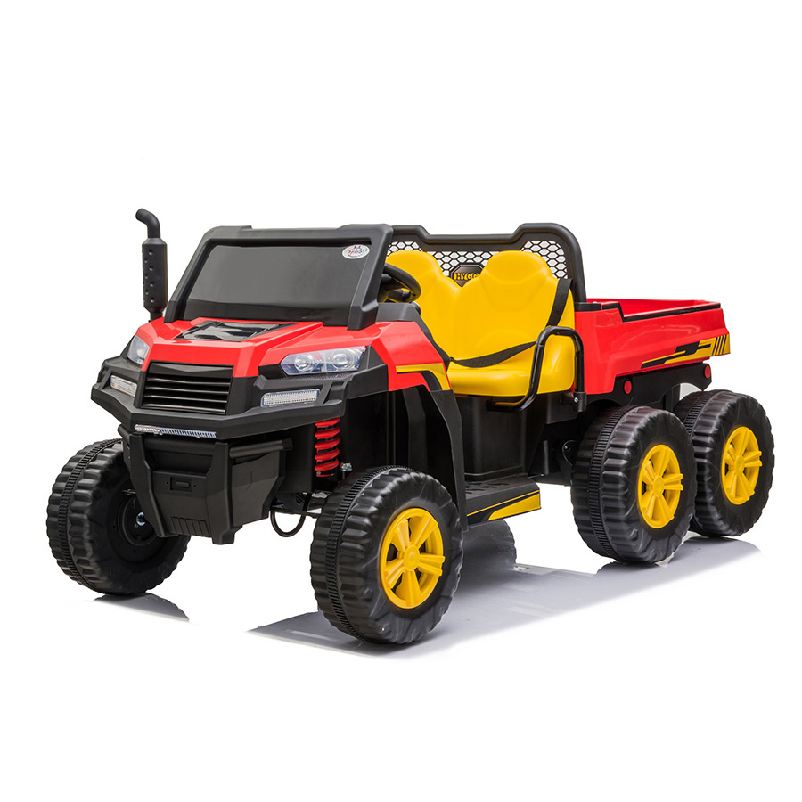 Kids Ride on Car Electric Kids Car A730-2 24V 4WD 6-Wheel Farm Truck