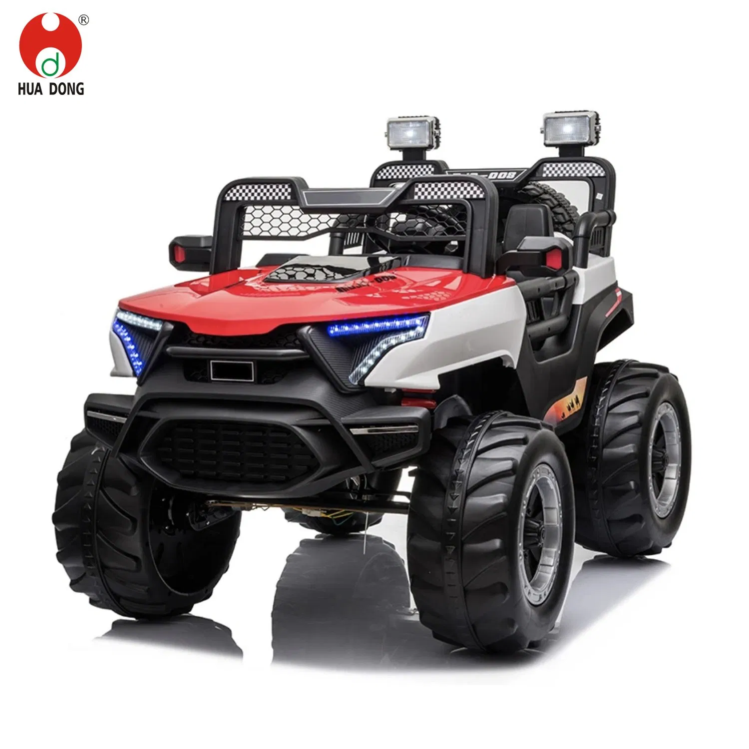 Hot Style Ride On Car Non-slip Tire One-Click Start Music Early Learning Feature Kids Favorate Gift Simulated Steering Wheel High Quality Motors LED Light Toys