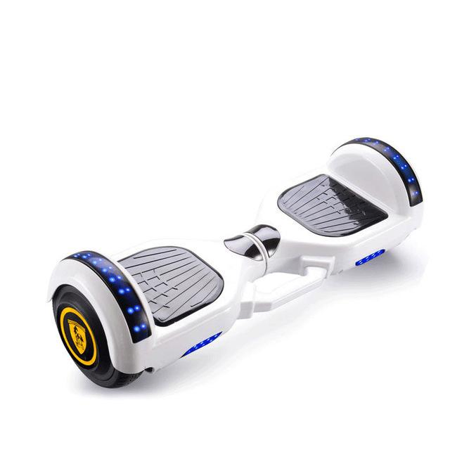 Kids' 8inch Smart Self Balancing Electric Scooter Adults Children off Road Wheel Auto Balance Scooter with LED