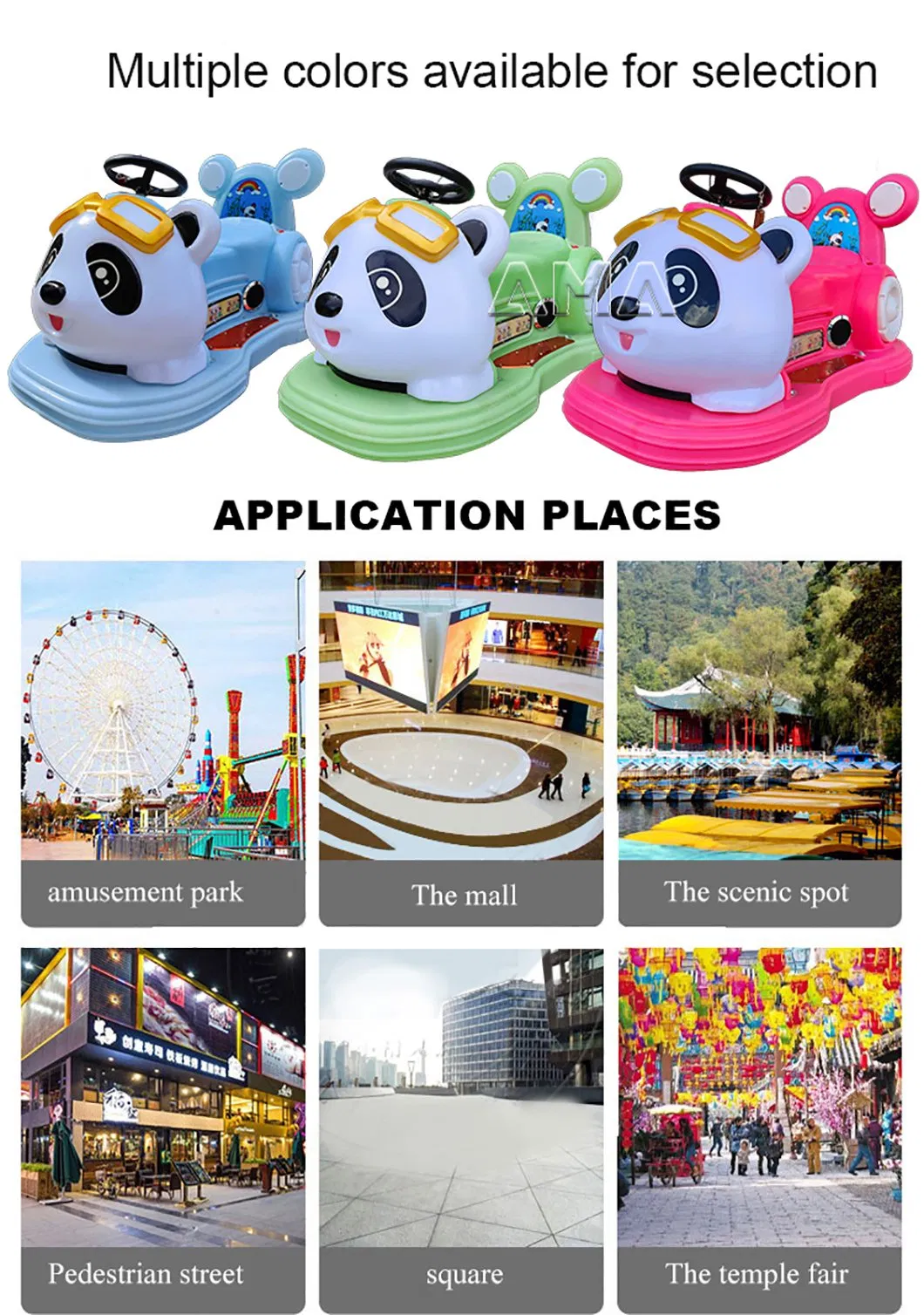 Panda Bumper Car Photo 2