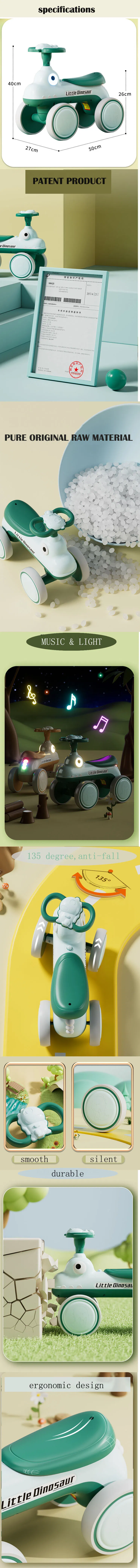 Kids Slide Toy Car Features