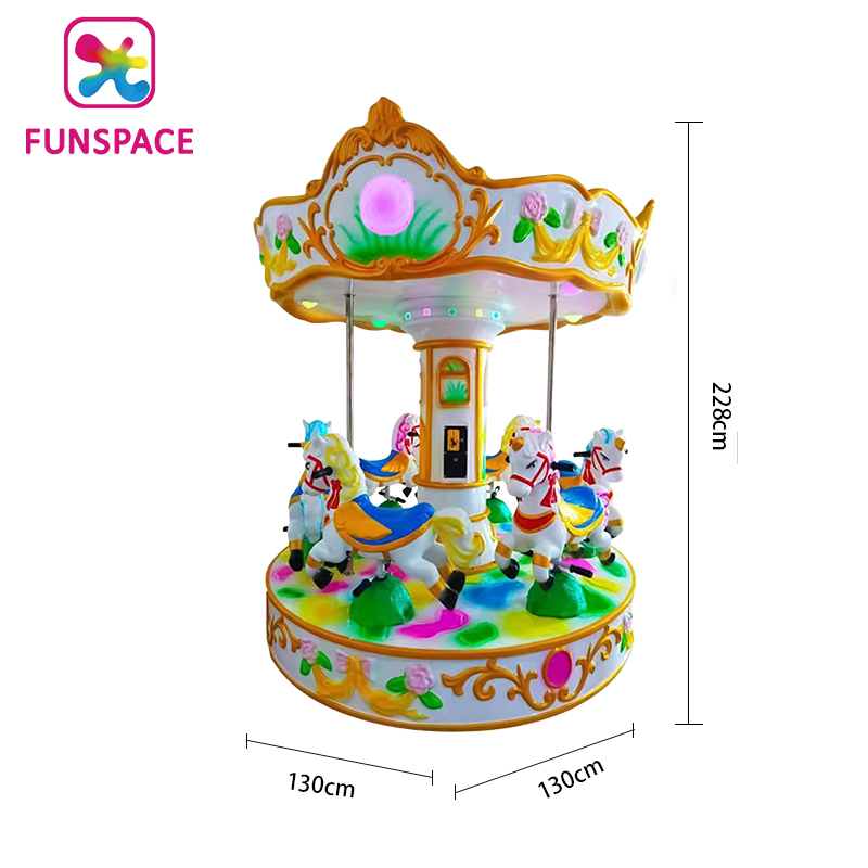 Hot Sale Shopping Mall Amusement Equipment Coin Operated Kids Interaction Kids Car Rides Amusement Park Music Tower