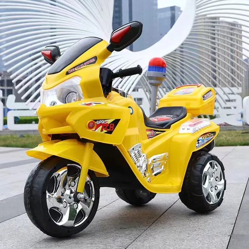 Kids Electric motorcycle front view