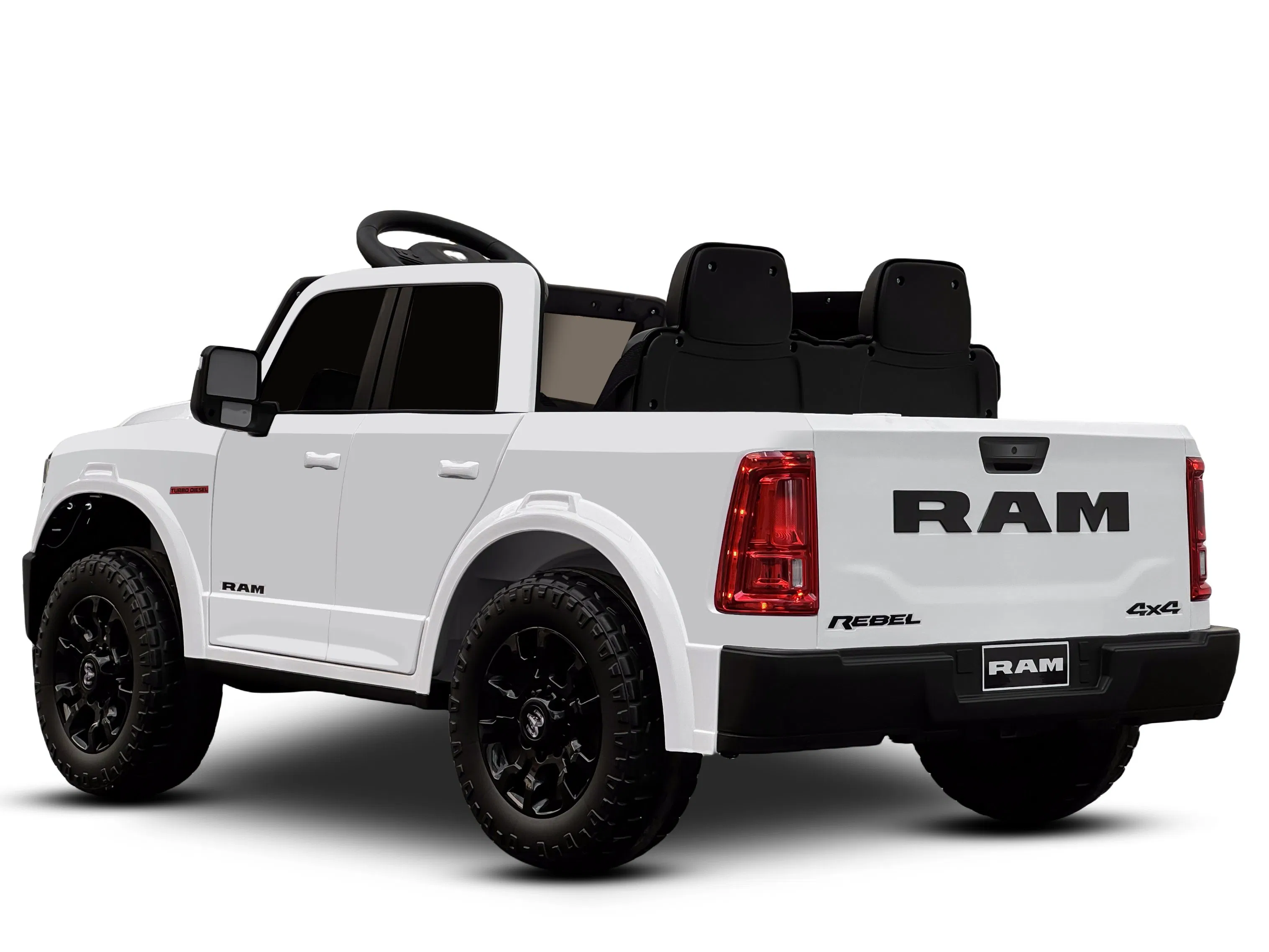 RAM Kids Ride-on Truck 12V Battery Powered Electric Car with Remote Control