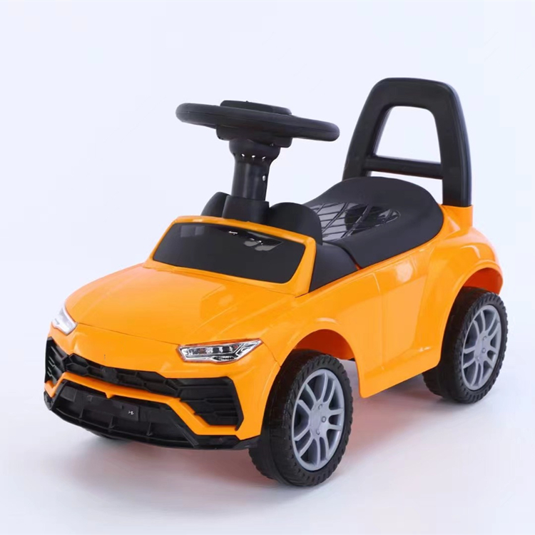 Kids Push Car Plastic Ride on Baby Toy Car with Light and Music Foot to Floor Baby Swing Car