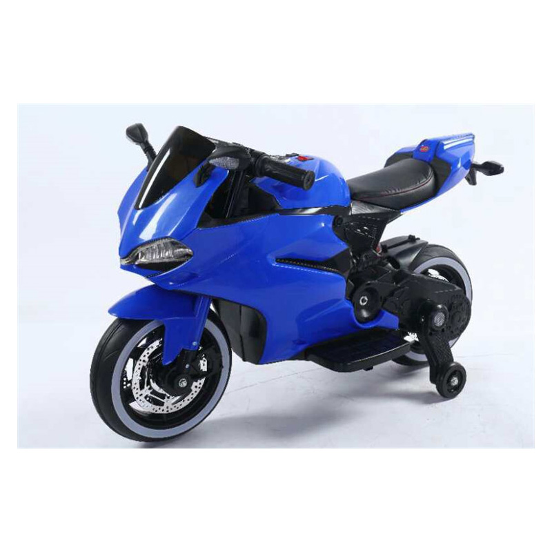 26 Wholesale Sale 12V Battery Operated Leather Seat Ride on Kids Motorcycle in Good Price Ride on Car