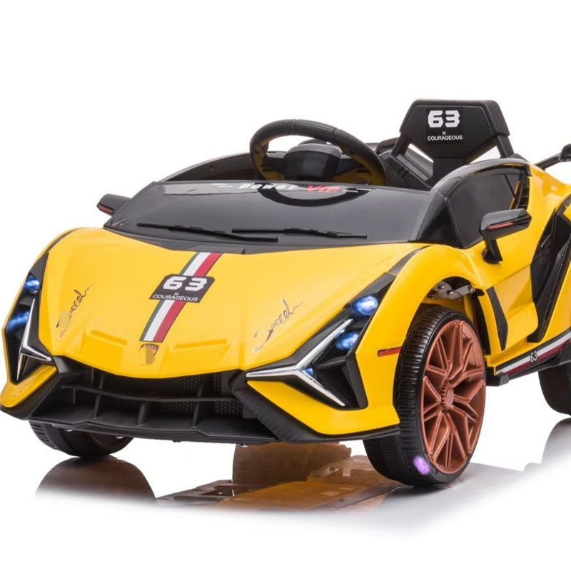 Four-Wheeled Electric Sports Car for Kids Aged 1-5 Years