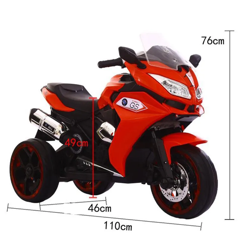 Kids Ride on Car Motorcycle View