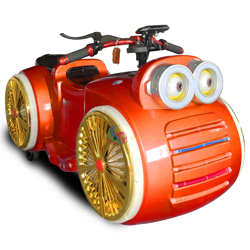 Prince Motorcycle Speed Walking Car Outdoor Square Car Battery Powered Coin Operated Kids Ride on Motorbike Amusement Parks