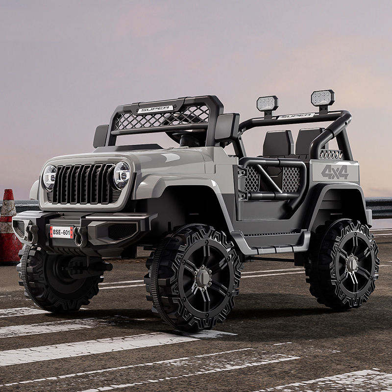 Four-Wheel Drive Licensed Kids Toy Car Unisex 3-14 Years Power Music 2 Seats Electric Ride-on Cars with Remote Control