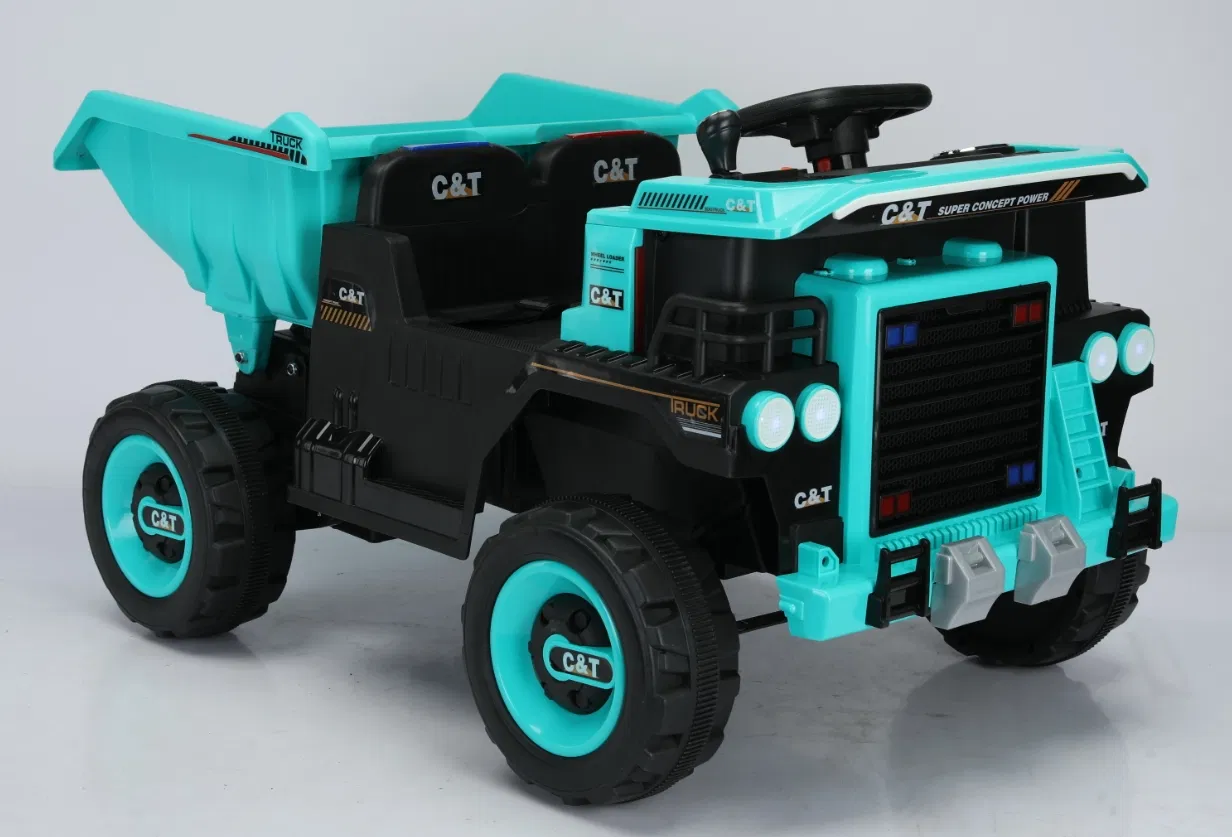 12V10ah Ride on Dump Truck, Electric Ride on Car for Kids, Battery Powered Toddler Car Parent Remote Control