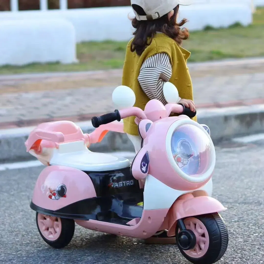 Wholesale Cheap Price Dog Image Battery Powered 3 Wheels Kids Ride Remote Control Electric Car MP3 Music Player Durable