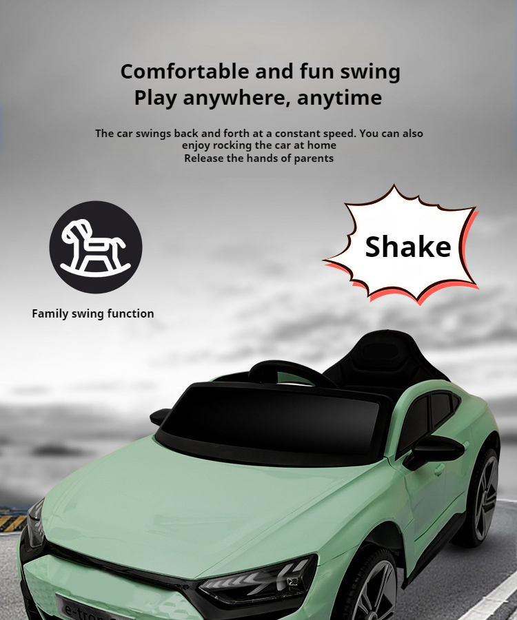 Stylish Electric Toy Car for Kids with Double Seats