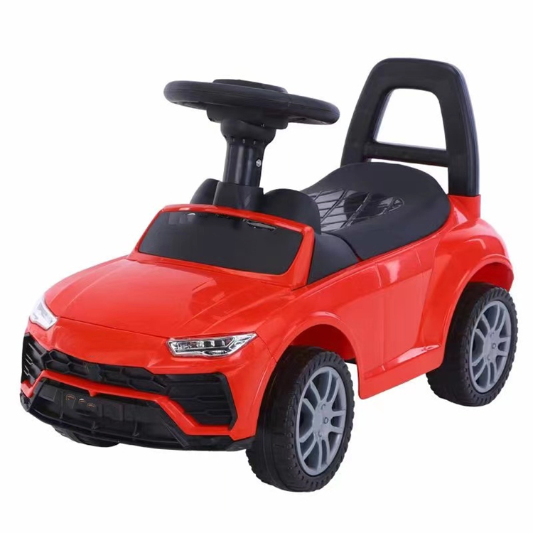 Kids Push Car Plastic Ride on Baby Toy Car with Light and Music Foot to Floor Baby Swing Car